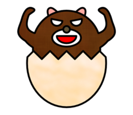 Animals which are an egg sticker #13503641