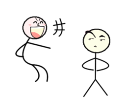 lined pattern sticker #13503832