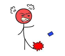 lined pattern sticker #13503838