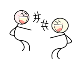 lined pattern sticker #13503842