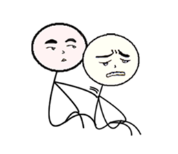 lined pattern sticker #13503850