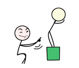 lined pattern sticker #13503854