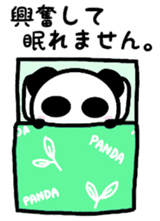Snowboarding Panda! sticker #13504093