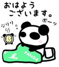 Snowboarding Panda! sticker #13504094