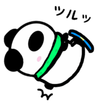 Snowboarding Panda! sticker #13504102