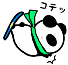 Snowboarding Panda! sticker #13504103