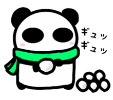 Snowboarding Panda! sticker #13504115