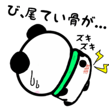 Snowboarding Panda! sticker #13504124