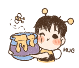 Little BEE BEE sticker #13504320