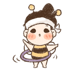 Little BEE BEE sticker #13504330
