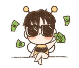 Little BEE BEE sticker #13504338