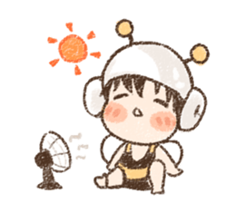 Little BEE BEE sticker #13504340