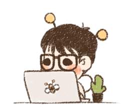 Little BEE BEE sticker #13504343