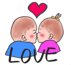 ugly but cute babys sticker #13504626