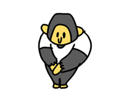 Mischief full of gorilla sticker #13504772