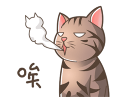 Happy Fat cat's life PAPA&POPO sticker #13505436