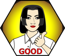 Oneself in the mirror sticker #13505910