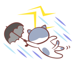 Cat and Alpaca Kawaii sticker Part 2 sticker #13508028
