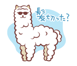 Cat and Alpaca Kawaii sticker Part 2 sticker #13508040