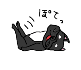 cute dog...fukutaro sticker #13508368