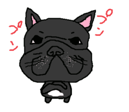 cute dog...fukutaro sticker #13508374
