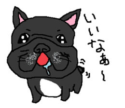 cute dog...fukutaro sticker #13508391
