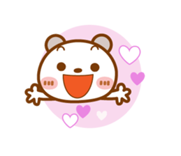 Spotted bear[Questionnaire] sticker #13508443