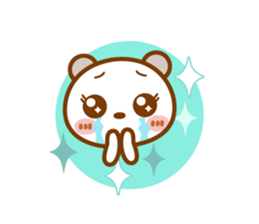 Spotted bear[Love questionnaire] sticker #13508514