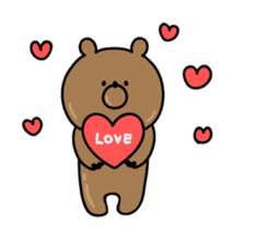 *Animated* Sticker of a bear for events sticker #13508721