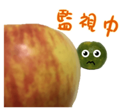 Fruit family out to play~ sticker #13509147