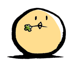 A chick goes. sticker #13509151