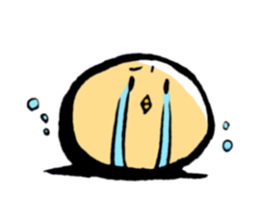 A chick goes. sticker #13509163