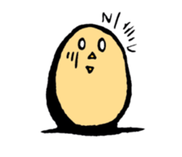 A chick goes. sticker #13509167