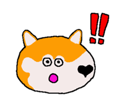 Shiba inu MOMO chan the third as well 38 sticker #13509312