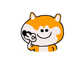 Shiba inu MOMO chan the third as well 38 sticker #13509314