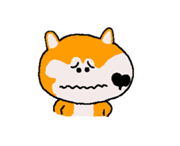 Shiba inu MOMO chan the third as well 38 sticker #13509315