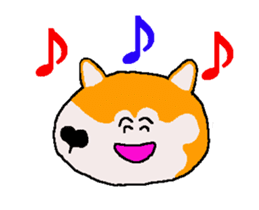 Shiba inu MOMO chan the third as well 38 sticker #13509318