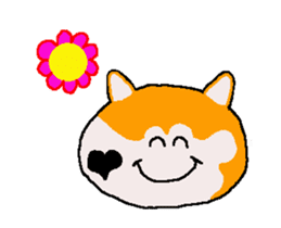 Shiba inu MOMO chan the third as well 38 sticker #13509320