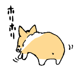 corgi-chan2 sticker #13509739
