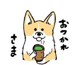 corgi-chan2 sticker #13509753