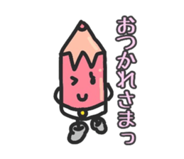 Colored pencils squadron pen Ranger sticker #13510153