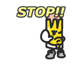 Colored pencils squadron pen Ranger sticker #13510165