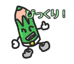 Colored pencils squadron pen Ranger sticker #13510175