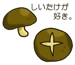 food and greeting sticker #13510717