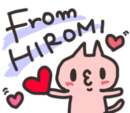 Hiromi dedicated sticker sticker #13512548