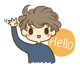 The cute boy : Pepper (English) sticker #13512742