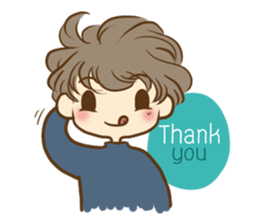 The cute boy : Pepper (English) sticker #13512743