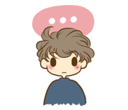 The cute boy : Pepper (English) sticker #13512744