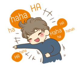 The cute boy : Pepper (English) sticker #13512748