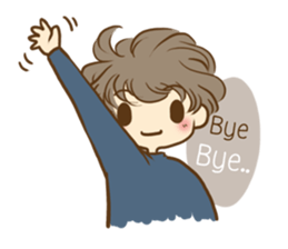 The cute boy : Pepper (English) sticker #13512749